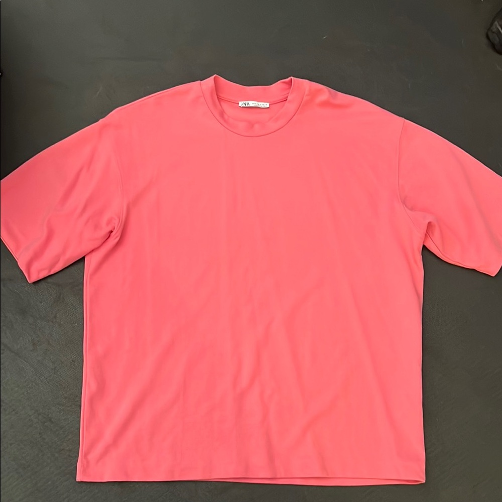 Pink Crew Neck T-Shirt